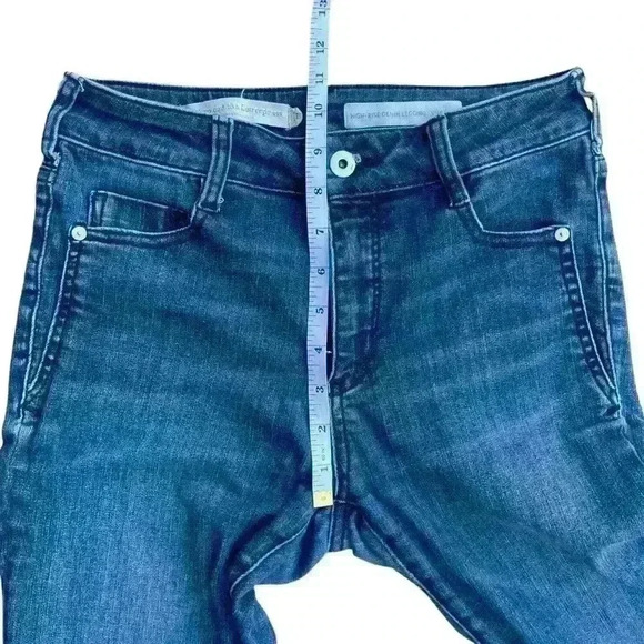 Pilcro And The Letterpress Anthropologie Jeans Skinny High Rise Denim Legggings - Picture 10 of 11